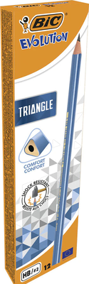 Bic evolution triangle pencil hb (pack of 12)