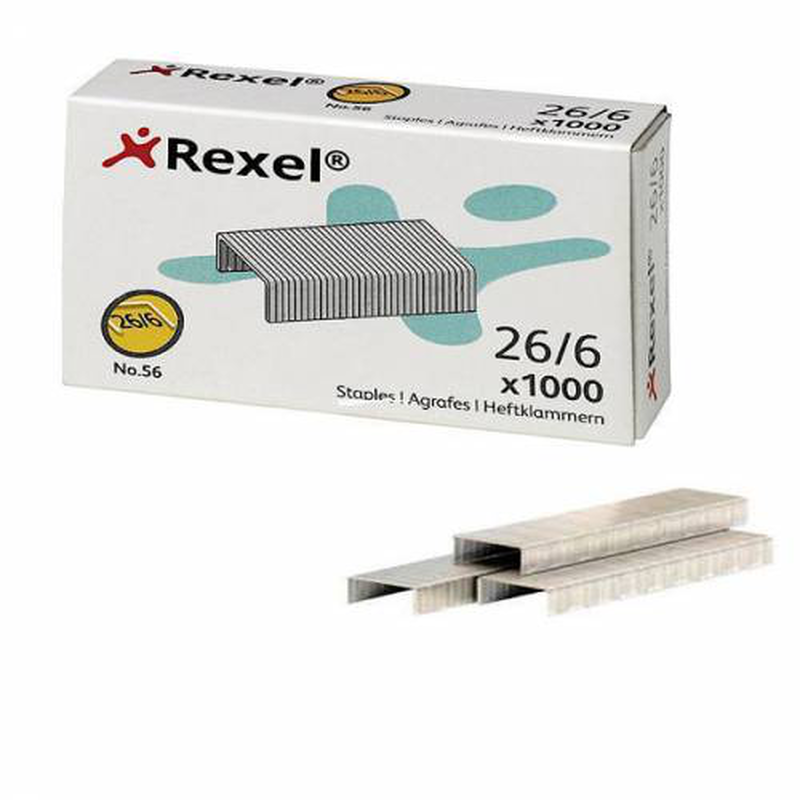 Product image: Rexel staples n.56 (1000) 26/6, , medium-null