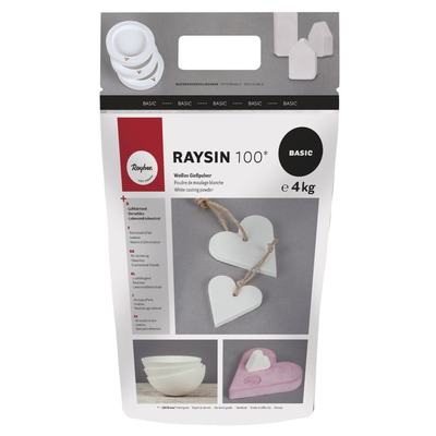 Instant molding compound raysin 100 4kg, White, medium