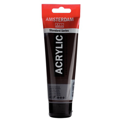 Amsterdam acrylic 120ml vandyke brown 403, , medium