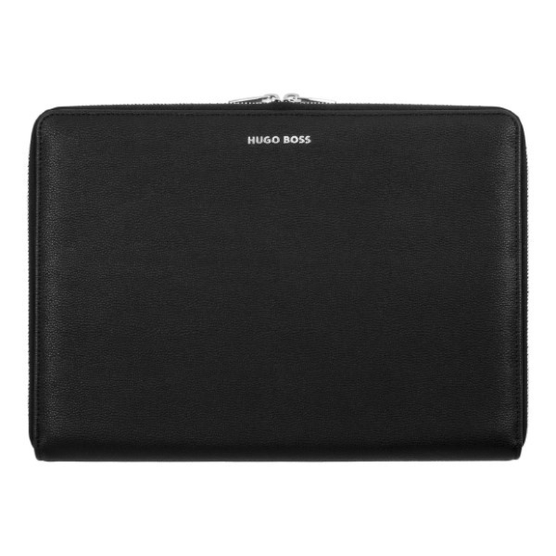 Hugo Boss conference folder zip a4 black, , medium image number null