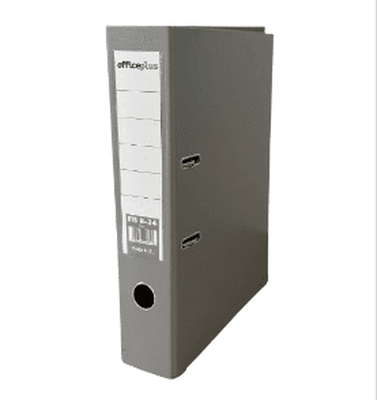 Officeplus boxfile f/sc wide 8/34 grey, , medium