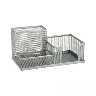 Tto desk organizer with 3 parts 408828 silver, , medium