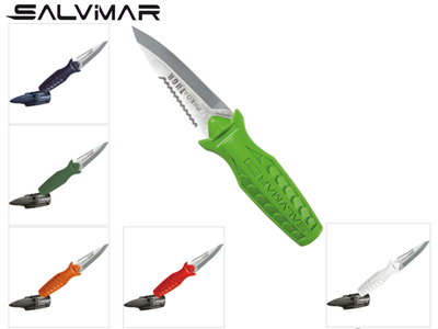 Salvimar predathor diving knife (color: green), , medium