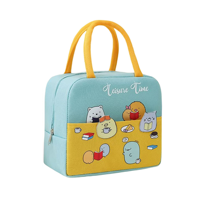 Ισοθερμική τσάντα φαγητού 7lt amber blue friends 3d am3009, Blue, medium
