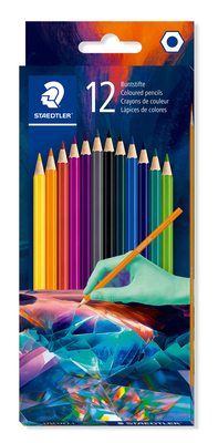 Staedtler 12 coloured pencils, , medium