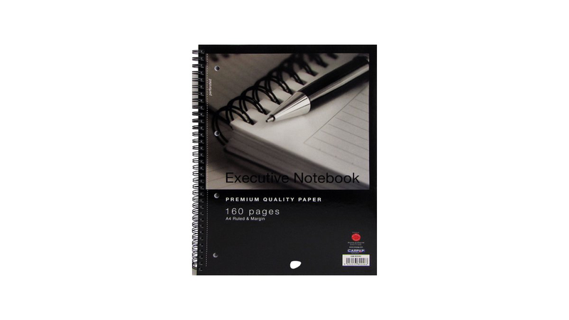 Campap executive 80sh. A4 wirebound notebook, , medium-null