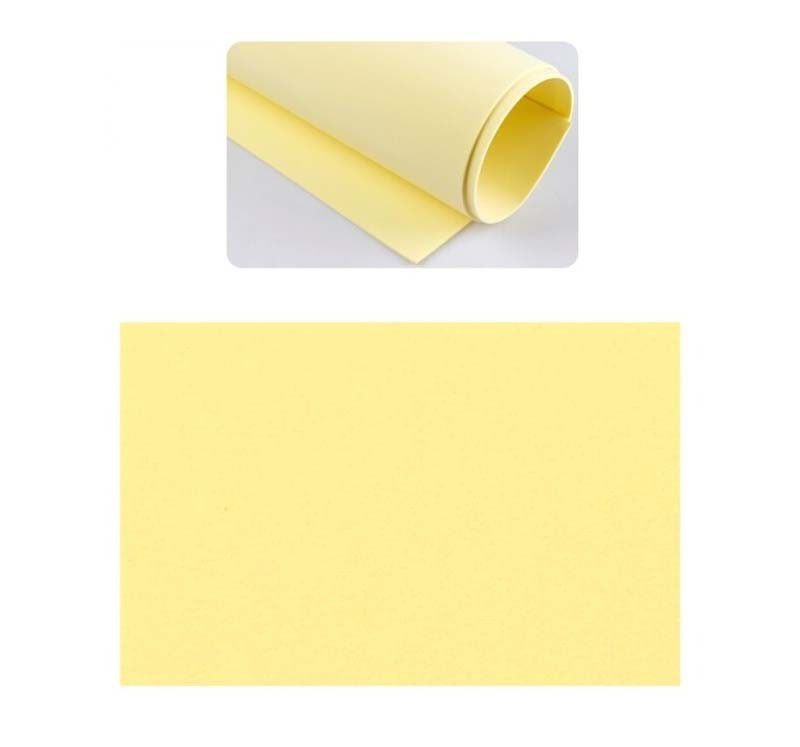 Foam eva sheet 2mm&nbsp;40x60cm light yellow, , medium-null