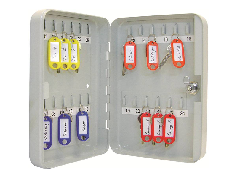 Wedo key cabinet for 24 keys light grey, , medium-null