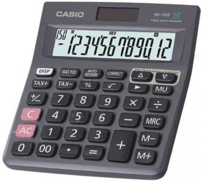 Casio calculator 12 digit mj-120t/mj-120d, , medium