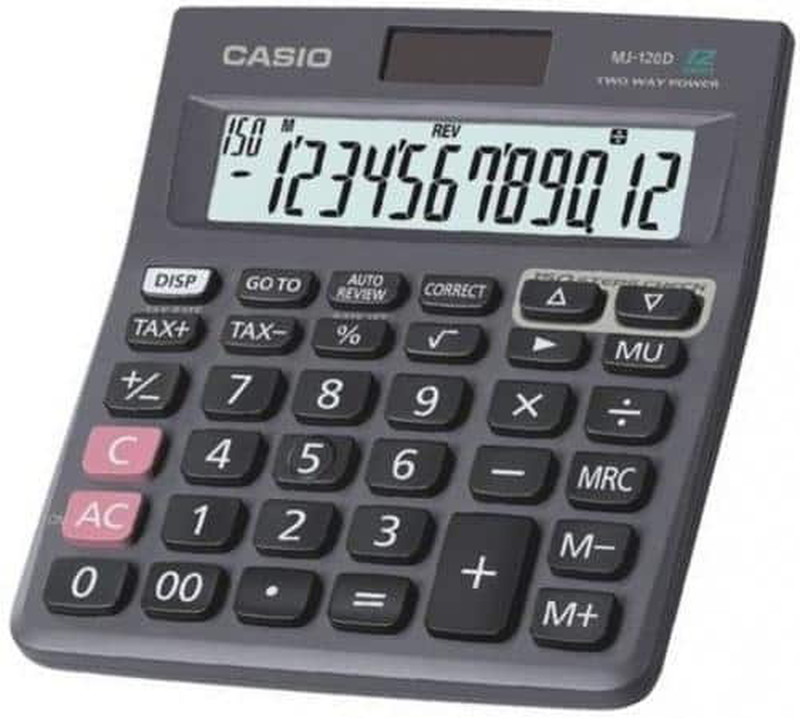 Casio calculator 12 digit mj-120t/mj-120d, , medium-null