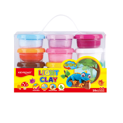 Light clay set of 12 colours x16g, , medium