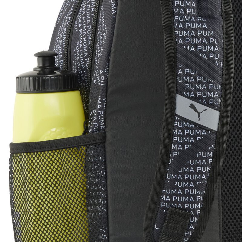 Puma academy backpack black logo-null