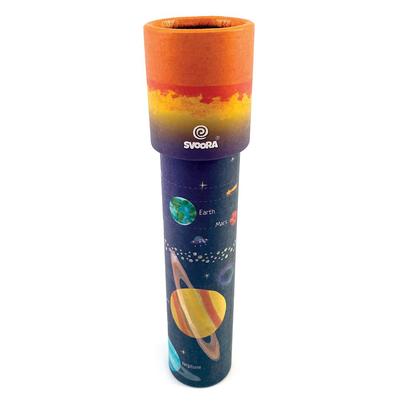 Kaleidoscope space planets