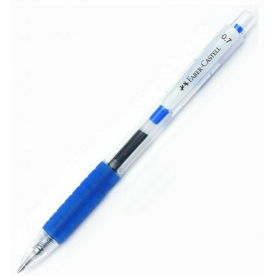 Faber castell fast gel pen 0.7mm - blue, , medium