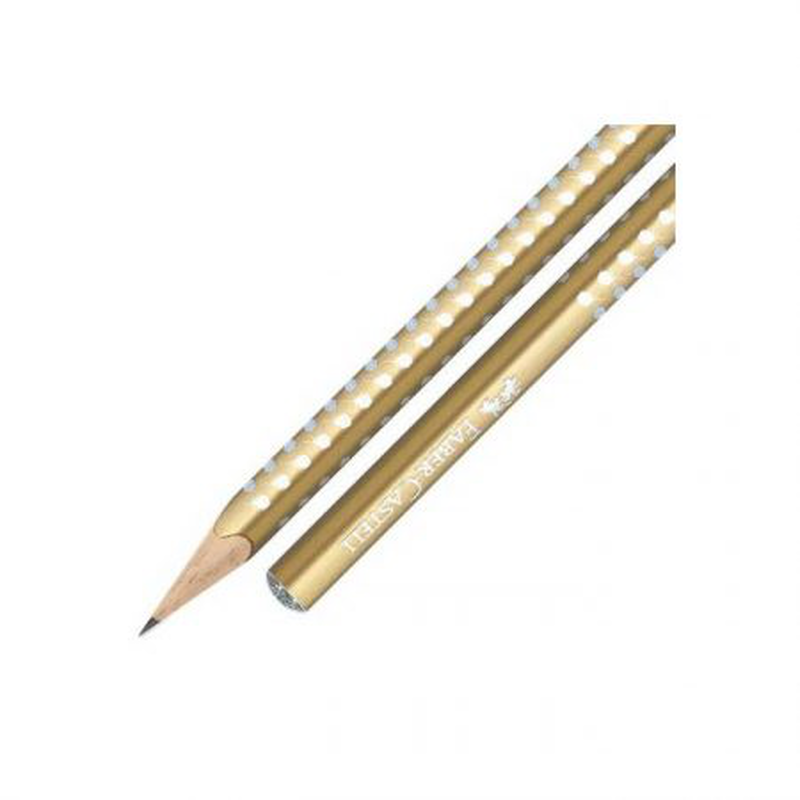 Faber castell pencil sparkle grip  gold, , medium-null