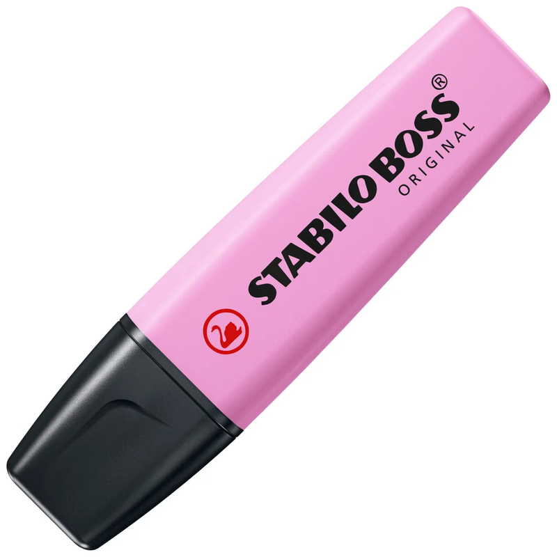 Stabilo boss pastel highlighter - frozen fuchsia 70/158-null