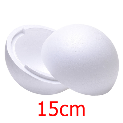 Polystyrene ball 15cm - opened in 2pieces, , medium