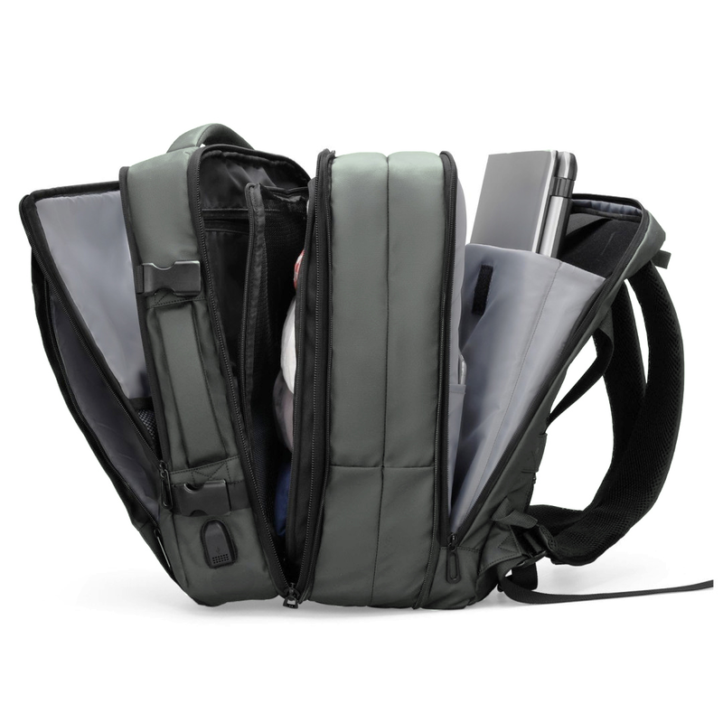 Mark ryden infinity xl 17,3" green backpack in cyprus expandable 20-39l-null