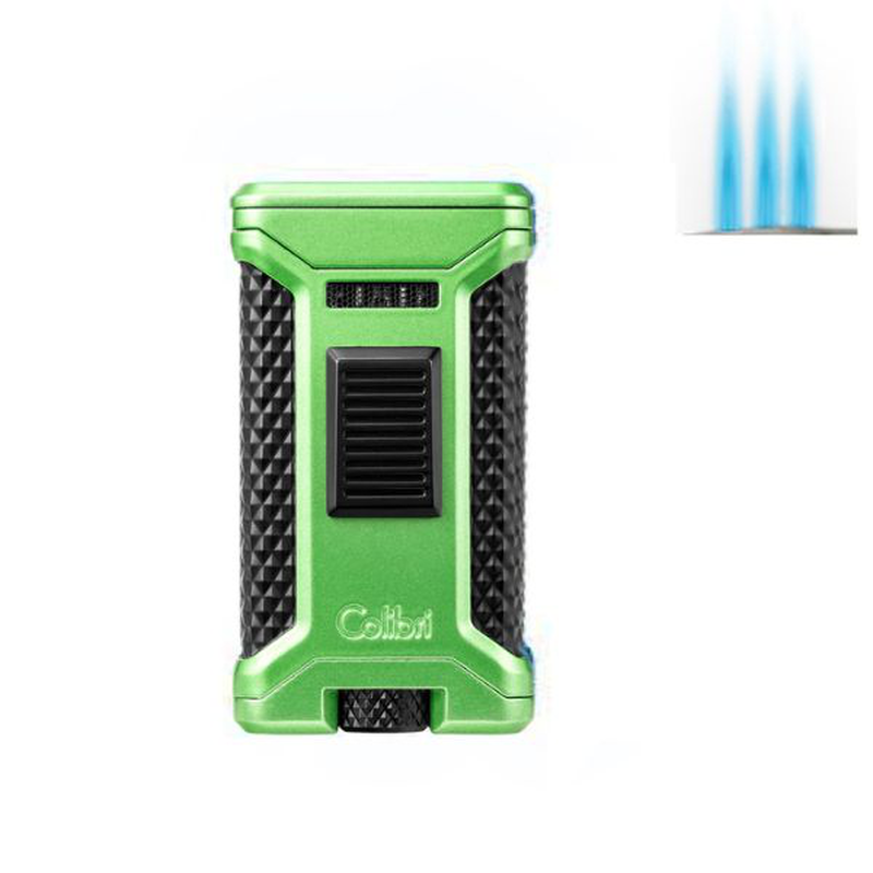 Product image: Colibri lighter ascari III + punch green, , medium-null