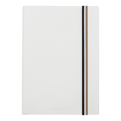 Hugo Boss notebook a5 iconic white lined, , medium