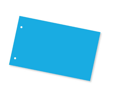 Dividers 11x23cm light blue x100 typotrust, , medium