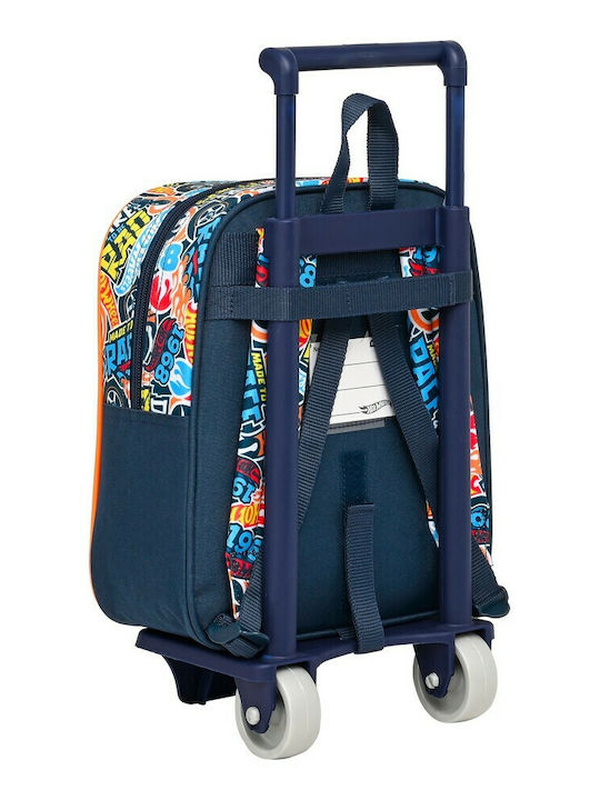 Product image: Safta junior trolley backpack hot wheels, , medium-null