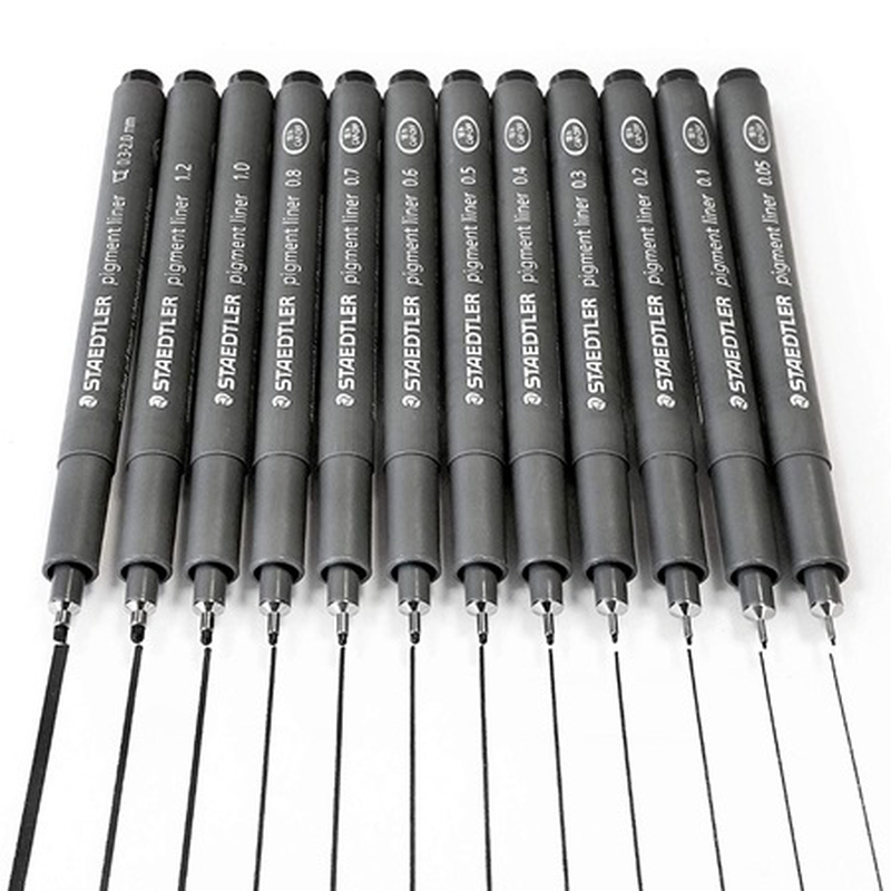 Staedtler pigment liner 03 black, , medium-null