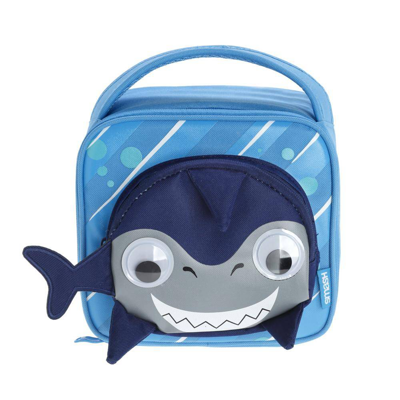 Product image: Smash kids shark insulated lunch bag, , medium-null