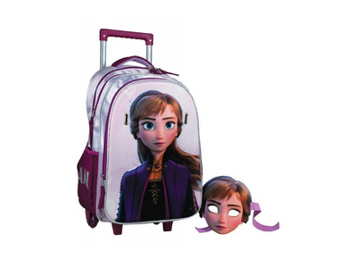 Τσάντα δημοτικού τρόλλεϋ frozen 2 anna και αποσπώμενη μάσκα, , medium