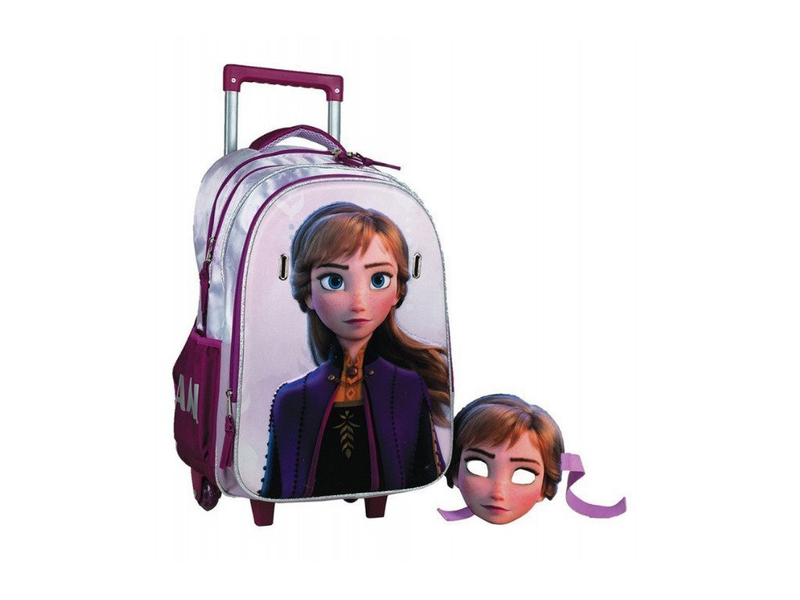 Product image: Τσάντα δημοτικού τρόλλεϋ frozen 2 anna και αποσπώμενη μάσκα, , medium-null