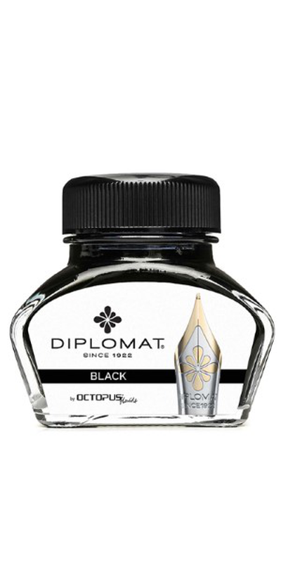 Product image: Diplomat ink pot 30ml black, , medium-null
