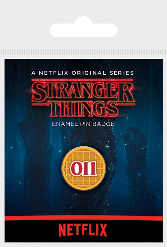 Stranger things eggo enamel pin badge, , medium-null