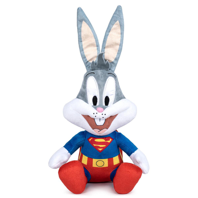 Warner bros 100th anniversary superman bugs bunny plush toy 36cm