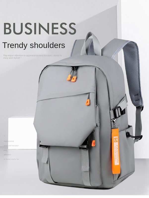 Urban edge cAMDen backpack grey 15,6" with USB port-null