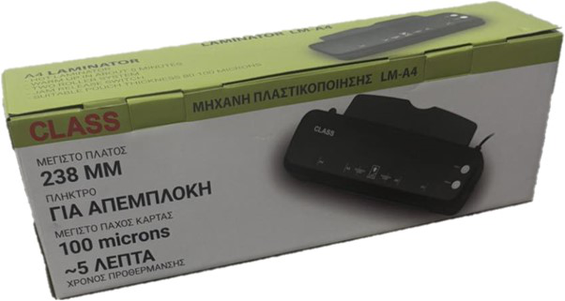 Class a4 laminator lm-a4 238mm 80-100 mic, , medium-null