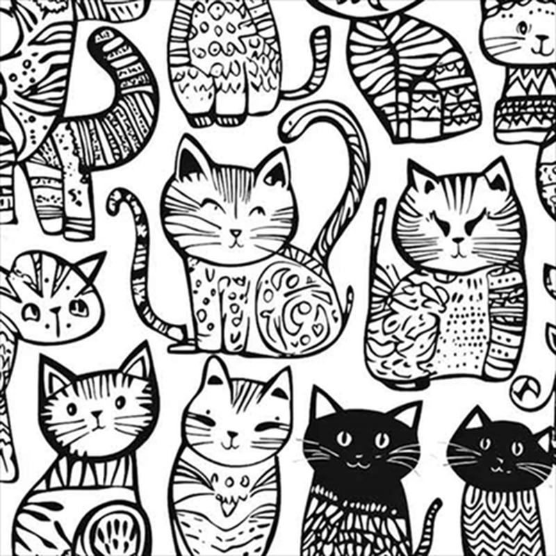 Product image: Coloring book – cartoon γάτες, , medium-null