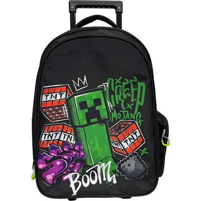 Gim trolley backpack elementary  minecraft, , medium
