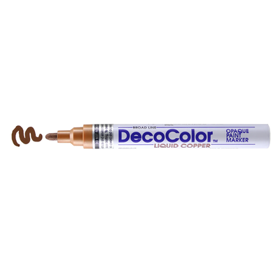 Decocolor paint marker broad - 300/ copper, , medium