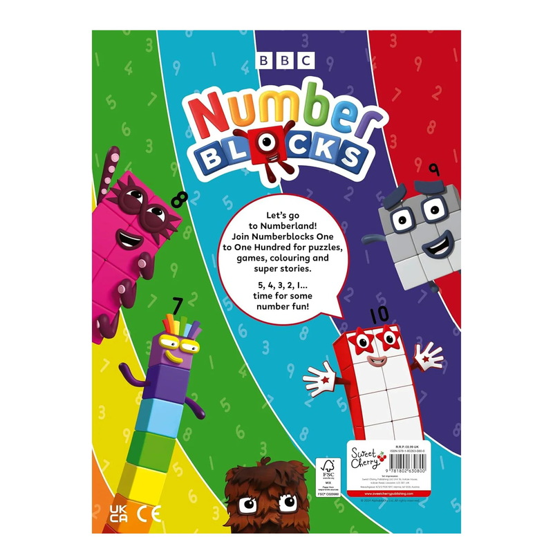 Numberblocks annual 2025 by sweet cherry publishing, , medium-null