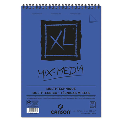 Canson Sketch Book XL Mix Media 300gsm A3, , medium