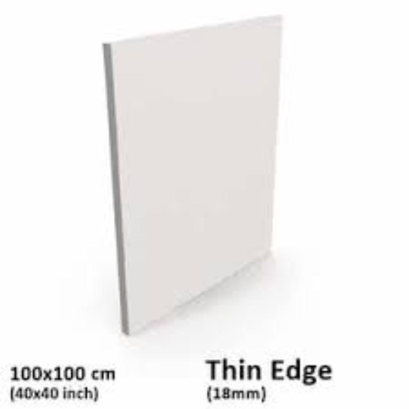 Stretched canvas 100cm x 100cm/2cm frame 380g 100% cotton, , medium-null