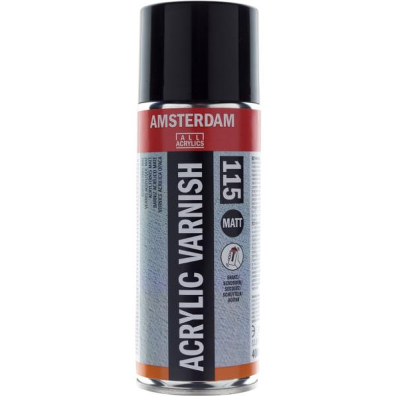 Acyilic varnish spray 400 ml matt amsterdam, , medium image number null