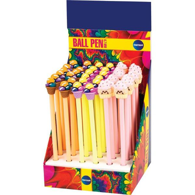 Ball pen blue ink 0.7mm ice cream, , medium