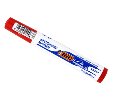 Bic marker whiteboard red eco bullet tip