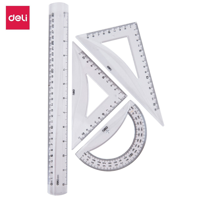 Deli drafting set 4pcs, , medium-null