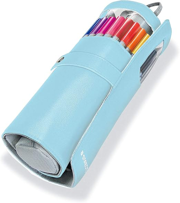 Staedtler - 334 pc20 - pencil case of 20 superfine tip pens   - 20 assorted colours image number null