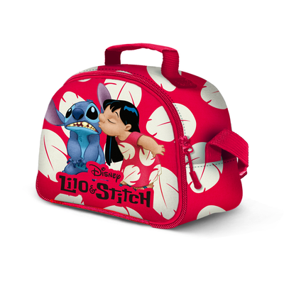 Lilo & stitch θερμικη τσαντα, Red, medium