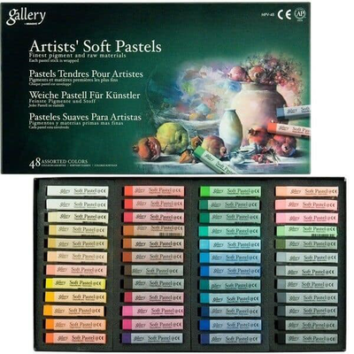 Gallery artists soft pastels 48pcs, , medium