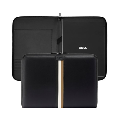Boss conference folder zip a4 iconic black